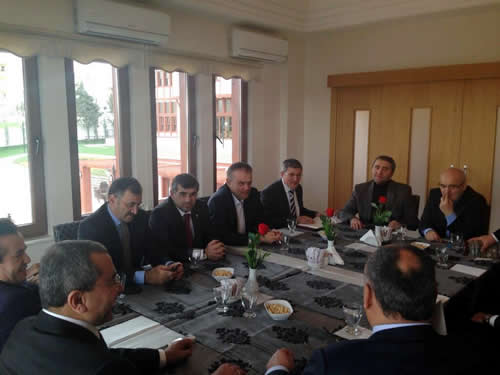 Anadolu Yakas Belediye Bakanlar aylk toplants Sancaktepe Belediye Bakan smail Erdem'in ev sahipliinde yapld.