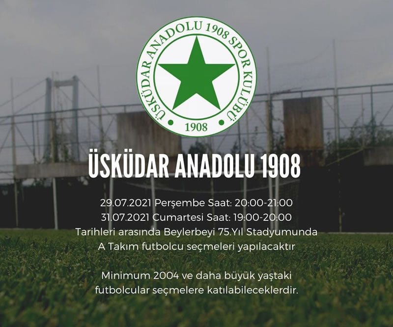 skdar Anadolu 1908 Spor Kulb