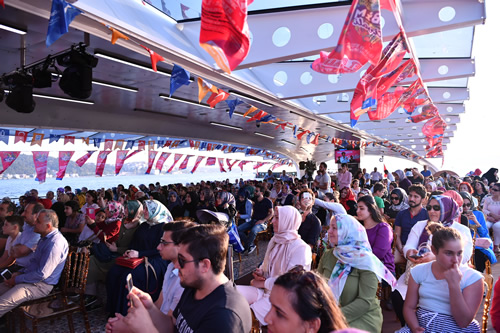 27. Uuslararas Katibim Festivali etkinlikleri Valide Sultan Gemisi'nde devam etti
