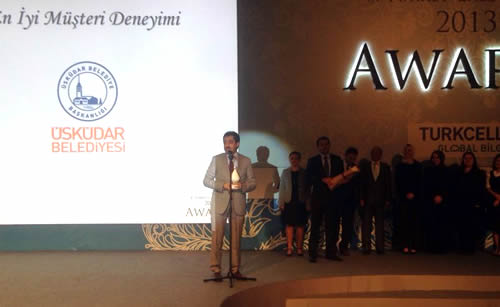 skdar Belediyesi ar Merkezi bu yl 8.'si dzenlenen Trkiye ar Merkezi dlleri Yarmasnda ''En iyi Mteri Deneyimi'' kategorisinde birinci oldu.