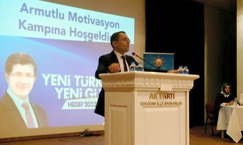 Danma Meclisi Toplants'nda skdar Belediye Bakan Yardmc Sedat Ayyldz da konuma yapt