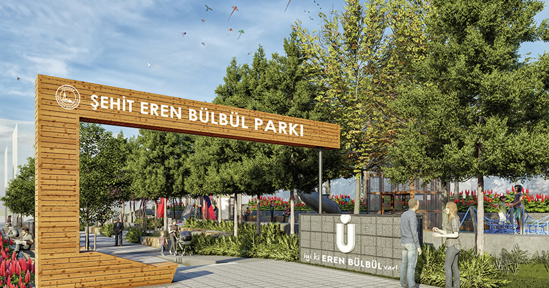 skdar Belediyesi tarafndan Mehmet Akif Ersoy Mahallesi'nde yaplacak olan ''ehit Eren Blbl Park'' 2021 ylnda tamamlanmas hedeflenen projelerden biri olarak yerini ald.