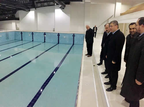 skdar Belediye Bakan Hilmi Trkmen, ubat aynda engelky Su Sporlar ve Yaam Merkezi'nde incelemeler yapt.