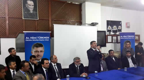 AK Parti skdar Belediye Bakan Aday Hilmi Trkmen, skdar'a dair projelerini anlatmak iin Vanllar Dernei'ni ziyaret etti.