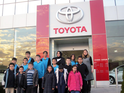 zel Derya nc O. Toyota evre ve Yeniliki Fikirler Uluslararas Proje Yarmas'na katld