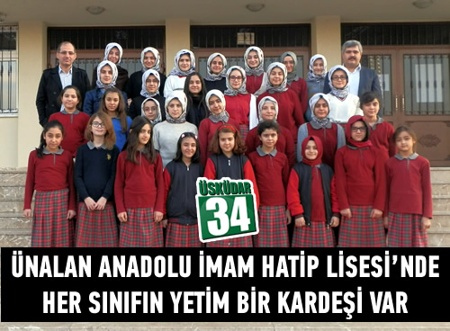 nalan Anadolu mam Hatip Lisesi'nde Her Snfn Yetim Bir Kardei Var