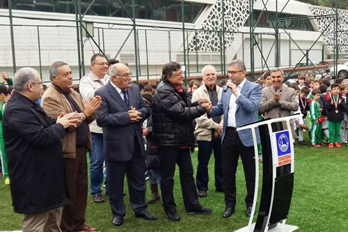 skdar Belediyesi'nin katklaryla yenilenen amlca Spor Tesisleri'nin al 29 Ekim tarihinde gerekletirildi.