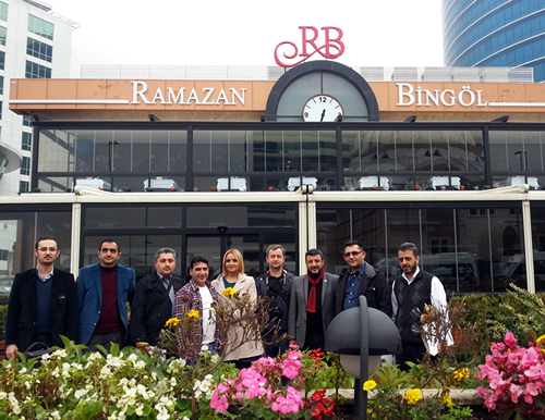 Ramazan Bingl, Anadolu Yakas yerel basn temsilcileriyle biraraya geldi.