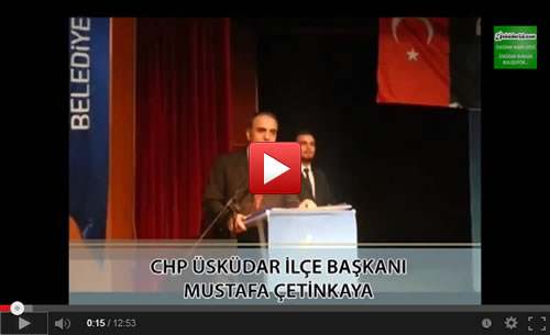CHP skdar le Bakan Mustafa etinkaya: Belediyecilik sosyal demokratlarn ii!