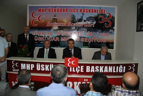 MHP skdar Gazi Ahmet Kaleli Konferans Salonu Al