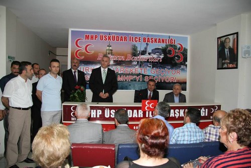 MHP skdar Gazi Ahmet Kaleli Konferans Salonu Al