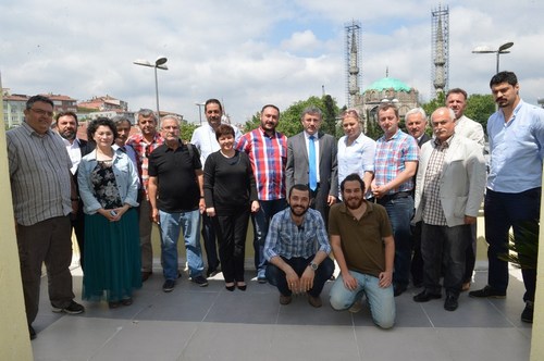 Üsküdar Belediye Başkanı Hilmi Türkmen, yerel seçimlerin ardından ilk defa Üsküdar yerel basın temsilcileriyle bir araya geldi.