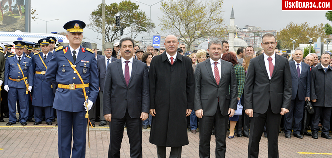 skdar'da 29 Ekim Cumhuriyet Bayram cokusu balad