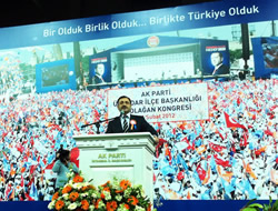 AK Parti skdar le Bakanl 4. Olaan Kongresi Mustafa Kara'nn konumas