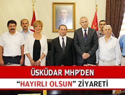 MHP skdar'dan Hayrl Olsun Ziyareti
