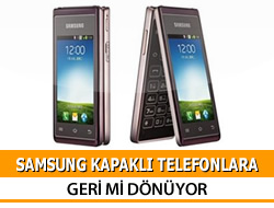 Samsung Kapakl Telefonlara Dnyor