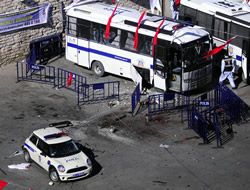 Taksim'de bomba patlad