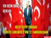 Recep Tayyip Erdoan, 12. Trkiye Cumhurbakan olarak seildi