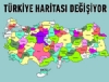 'Trkiye Haritas' deiiyor, snrlar yeniden izilecek