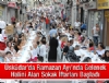 Sokak iftarlar Mimar Sinan'da balad