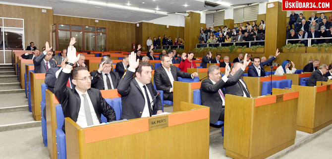 skdar Belediye Meclisi yeni Bakan Vekillerini seti