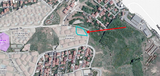 skdar Belediyesi Kandilli'de 11,5 milyon TL arsa satyor