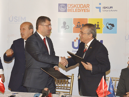 Turistik otel ve tesislerinin istihdam sorununu çözmek amacıyla Üsküdar İstihdam Merkezi (ÜSİM) ile Turistik Otel İşletmeciler ve Yatırımcılar Birliği (TUROB) arasında protokol imzalandı.