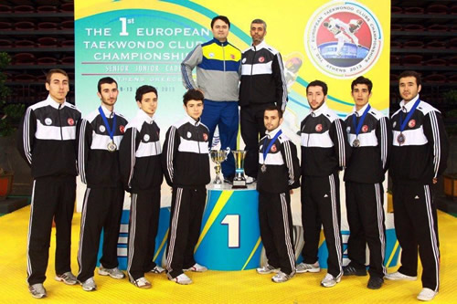 ampiyonlar ehri skdar! skdar Belediyesi Spor Kulb, Avrupa Taekwondo ampiyonas'nda takm halinde ampiyon oldu.