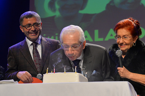 Türk müziğinin çınarı Prof. Dr. Alaeddin Yavaşca'nın 90'ıncı doğum günü, Üsküdar'da kutlandı