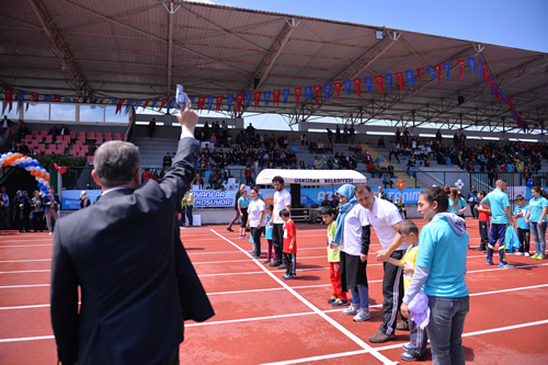 zel Sporcular Atletizm enlii stanbul'da balad.