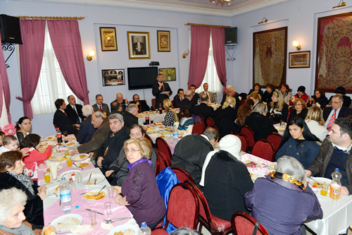 Bakan Trkmen Ermeniler'in Dou Bayram'na katld