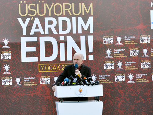 AK Parti İl Başkanı Aziz Babuşçu ise, kampanyaya ilçe belediyelerin büyük destek verdiğini belirtti