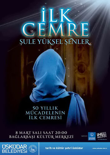 50 yıllık mücadelenin ilk cemresi Şule Yüksel Şenler'e Vefa Gecesi Üsküdar'da!..