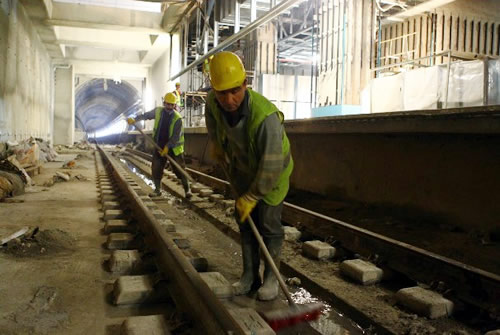 Asrn projesi Marmaray'da son viraj.