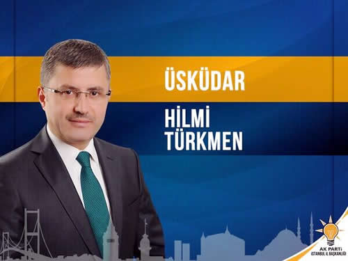 30 Mart 2014 de yapılacak olan yerel seçimlerde Ak Parti'nin Üsküdar Belediye Başkan adayı Hilmi Türkmen oldu.