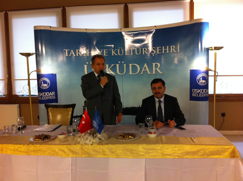 Üsküdar Kaymakamı Süleyman Erdoğan, 6 Ocak 2011 Perşembe günü Üsküdar Belediyesi Sosyal Tesisleri'nde Üsküdar da faaliyet gösteren Sivil Toplum Kuruluşları ile bir araya getirdi.
