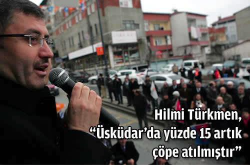 Hilmi Trkmen, ''skdar'da yzde 15 artk pe atlmtr''