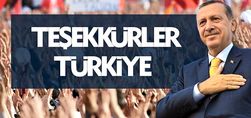 AK Parti Üsküdar İlçe Başkanı Sinan Aktaş'ın Cumhurbaşkanlığı seçimleri dolayısıyla Teşekkür mesajı yayınladı.