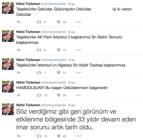 skdar'in mar mjdesini twitter'dan duyurdu