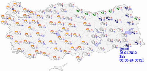 Marmara Blgesi'nde Kar ve Tipi Alarm