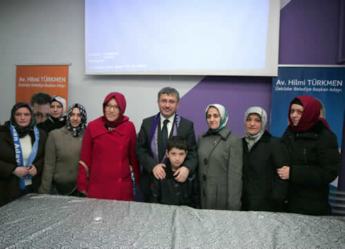 Hilmi Trkmen ilgi ve alakalar iin Ordululara teekkrlerini sundu ve ''Biz hibir zaman halkmza yapamayacamz szleri vermeyeceiz''