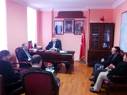 Üsküdar MHP ilçe başkanlığı, Üsküdar Kaymakamını Süleyman Erdoğan'ı misafir etti