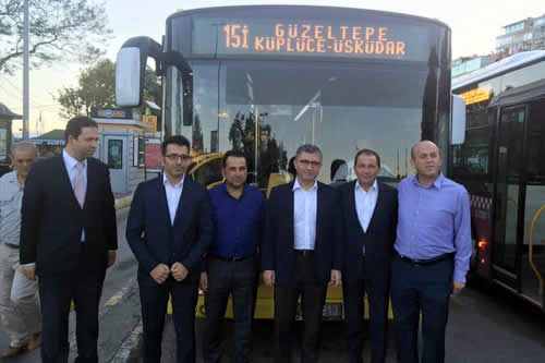 Güzeltepe Mahallesi ile Üsküdar arasındaki ulaşımı kolaylaştırması beklenen Güzeltepe - Küplüce - Üsküdar hattı 1 Eylül 2015 Salı günü Üsküdar Belediye Başkanı Hilmi Türkmen'in katılımıyla hizmete açıldı.