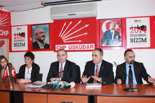 CHP Genel Bakan Yardmcs Grsel Tekin 19 Nisan 2013 Cuma gn CHP skdar le binasn ziyaret etti.