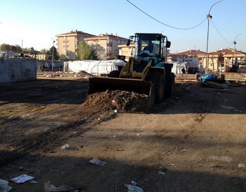 skdar'da Kurban Bayram'nn bitmesi ile tm kurban sat alanlarnn temizlenmesi ve dezenfekte edilmesi tamamland.