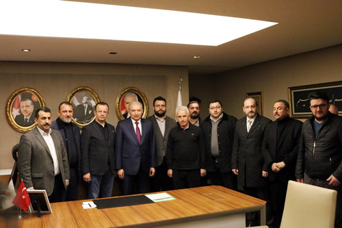 İBB. Başkanı Mevlüt Uysal, AK Parti Üsküdar'ı ziyaret etti