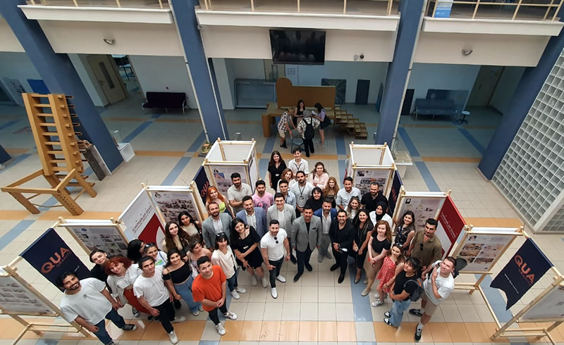 QUA Granite Dünya İç Mekanlar günü kapsamında Akdeniz Üniversitesi İç Mimarlık Bölümü mezunları ve öğrencileri ile buluştu.