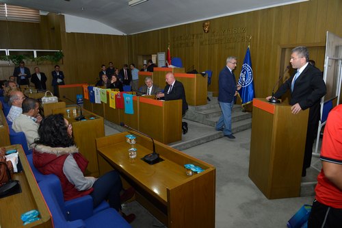 skdar Belediye Bakan Hilmi Trkmen'de konumasn yapt