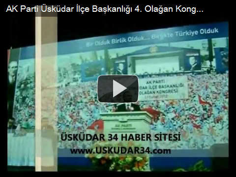 Üsküdar İlçe Başkanı Sinan Aktaş'ın konuşması