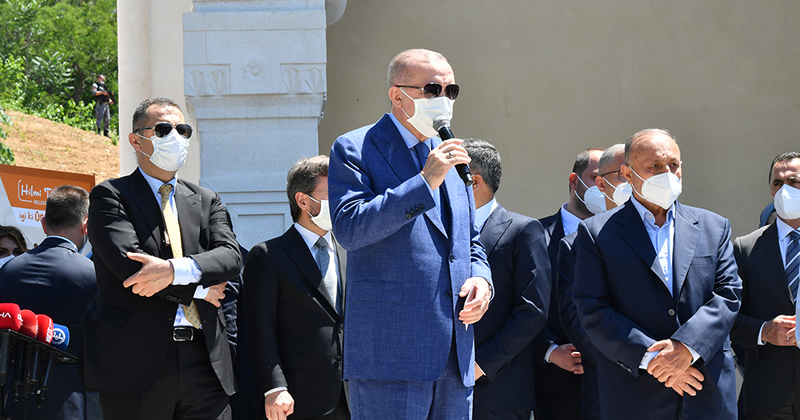 Şehriban Hatun Camii ve Kur'an Kursu'nun açılışı Cumhurbaşkanı Recep Tayyip Erdoğan tarafından gerçekleştirildi.